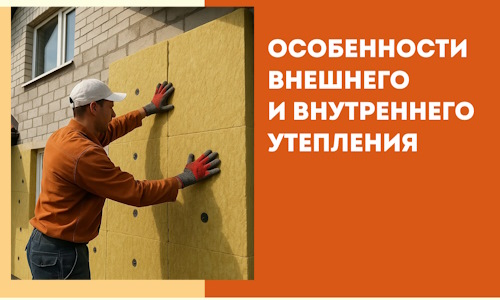 Какие особенности внешнего и внутреннего утепления в Белгороде
