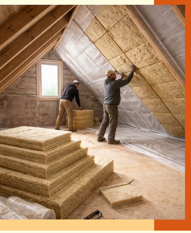 Утепление мансарды в Белгороде от 2597 руб/м2 — комплексно и под ключ | ТепломастерБлг