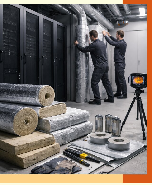 Утепление серверной в Белгороде от 8829 руб./м² — комплексно под ключ | ТепломастерБлг